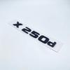 Glossy Black Letters X250d X350d 4Matic Etition 1 Emblem for Mercedes Benz X Car Fender Badge Trunk Nameplate Logo Sticker ZU9