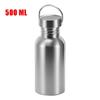 Бутылка для воды из нержавеющей стали с изоляцией, настенные вакуумные спортивные бутылки 350 мл/500 мл/750 мл, спортивные фляги с водонепроницаемой ручкой