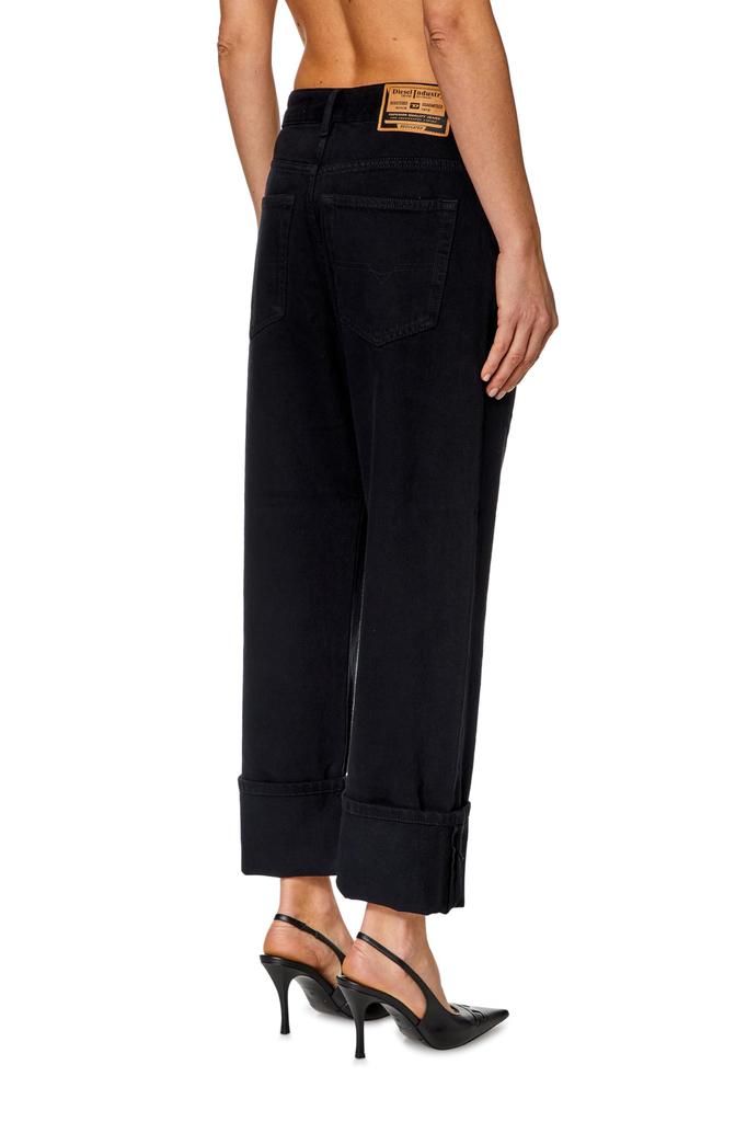 Diesel Women's 1999 Loose Fit Denim D-REGGYR09RL A03622R09RL 02 Black Size 26