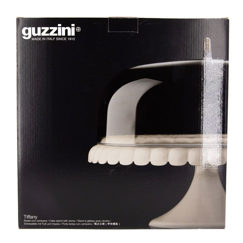 Cake Stand with 'tiffany' Dome 199400158 Mixed GUZZINI
