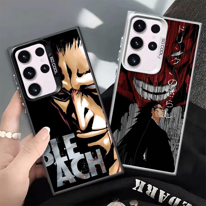 Bleach Кемпачи Зараки Мягкий чехол для телефона для Samsung Galaxy S24 S25 FE S26 Edge S23 Ultra S22 Plus S21 + Ударопрочная задняя крышка