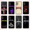 Band 72 S-Seasons M-Metallica Чехол для телефона Samsung S 25,24,23,22,30,21,10,9,Ultra,Plus,Lite,FE,4,5 G Мягкий Черный Чехол