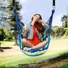 Portable Outdoor Hammock, Swing Chair, With, Swing Hanging Chair, Sturdy Cotton Cloth Hanging Chair, Comfortable