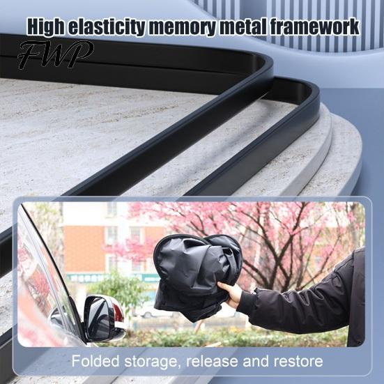 Heat Resistant Sunshade Car Windshield Sun Shade with Reflective Foil Foldable Heat-Resistant Portable Window UV Protection for Most Cars SUVs Summer