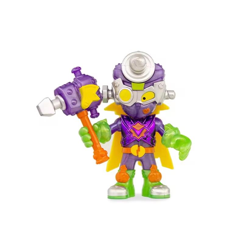 1pcs Original Superthings Big Super Zings With Weapon Ultra Rare Series 6 Kazoom Kids Rescue Force Series Action Figures Toy