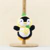 Animal Cute Penguin Plush Toy Keychain With Pp Cotton Filling For Idea Gift