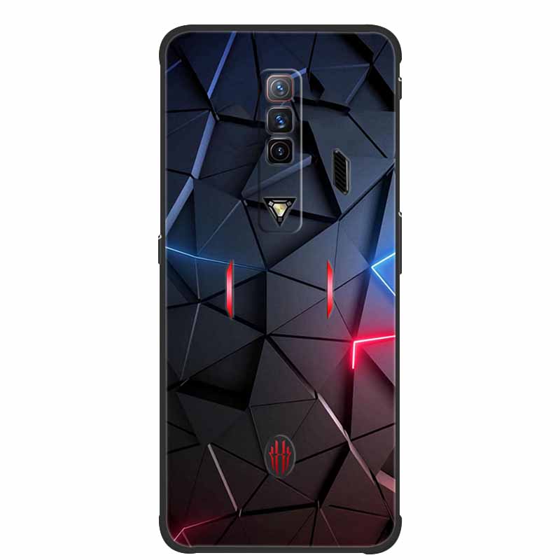 Для ZTE Nubia Red Magic 7 Чехлы 7Pro Модный Мягкий ТПУ Силиконовый Задний Чехол Для redmagic 7 Pro Чехлы для Телефона Ударопрочные Fundas 2022