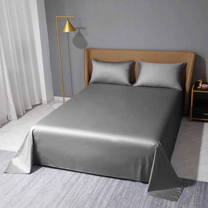 Cotton 3PC 100S Bed Sheet and Pillowcase Set, Bedroom Bedding, Extra Large Double Bed, Fashion Bedding