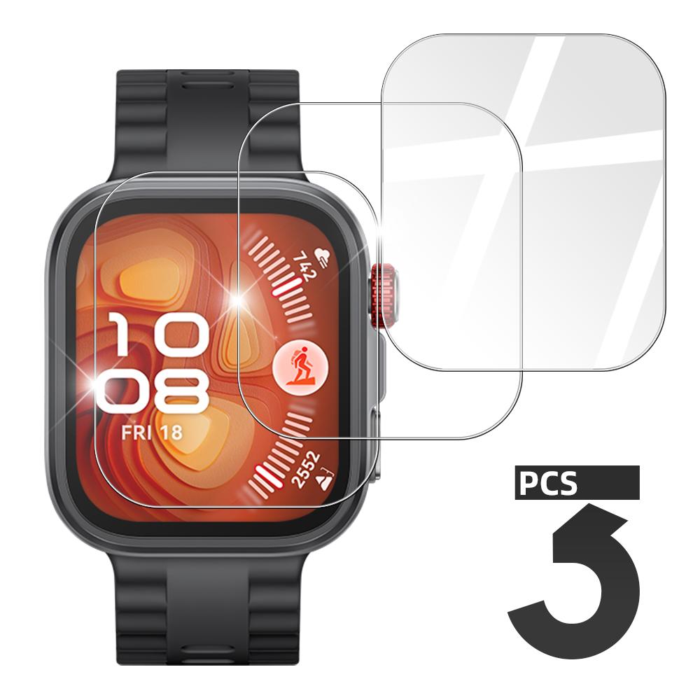 9H Tempered Glass for Huawei Watch Fit 4 Pro, Premium Screen Protector Durable HD Clear Anti-scratch Protection Film Accessories