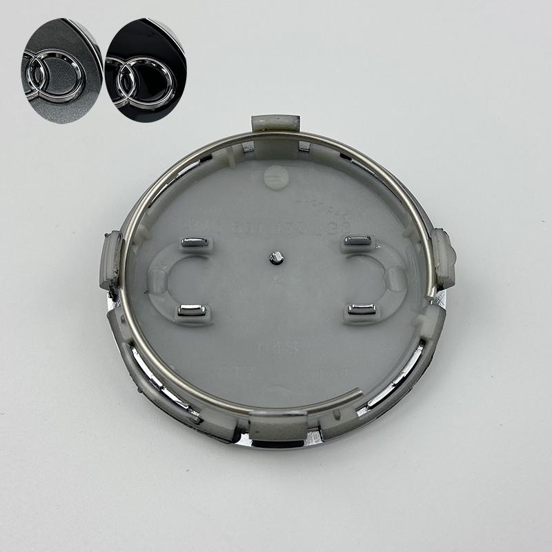 4pcs 60mm 61mm 68mm 69mm qaz22 Hub Caps Car Wheel Center Caps For qaz22 A1 A2 A3 A4 A5 A6 A7 A8 S3 S6 Q3 Q5 Q7 Accessories