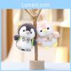Charming Penguin Plush Toy Adorable Keychain Pendant For Wedding Gifts And Collectibles