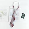 JK Bow Tie for Women, Japanese Uniform Shirt, College Style Student Plaid Tie, Men's Free Ribbon Accessories