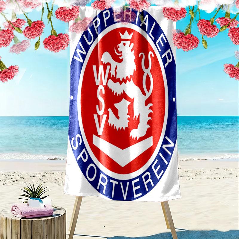 Wuppertaler SV Print Beach Towel, Large Soft Quick Dry Towel for Beach Camping Swimming