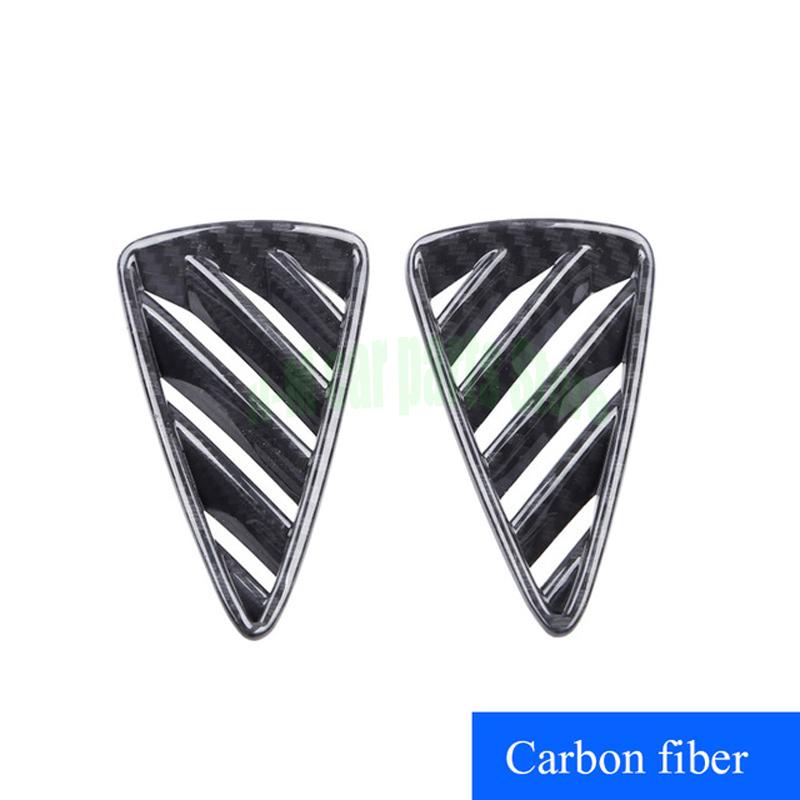 Для Mazda CX-3 CX3 2017 2018 хромированные аксессуары, вентиляционная панель для кондиционера, накладка, внутренние детали, карбон