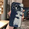 Чехол для телефона Carcasa Funda Для iPhone 17 Pro Max Air 16 15 14 13 Pro Max 15 16 Pro 15Plus Ужасы Аниме Девушка Чехол