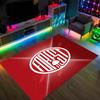 Nottingham Forest Design Crystal Velvet Carpet Cozy Non?Slip Printed Rug For Bedroom Living Room Entrance