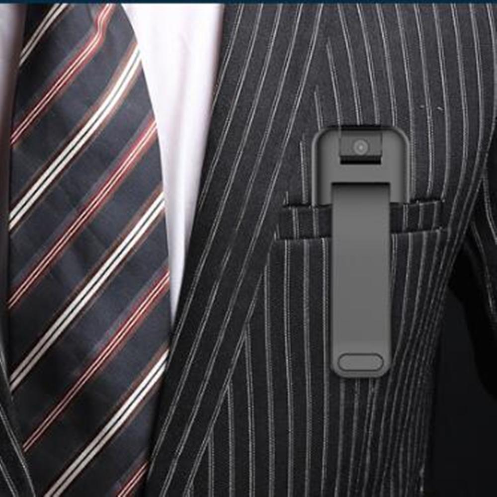 1080P Аудио-видео рекордер Видеокамера Мини нательная камера DVR Камера USB 2.0 Черный