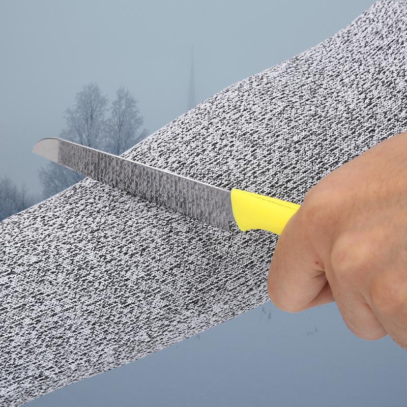 Cut Resistant Protective Arm Sleeve Wrist Guard Glove for Clambing Hunting