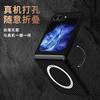 Применимо к чехлу для мобильного телефона Samsung Z flip7, кевлар, углеродное волокно, Z fold6, ультратонкий, магнитное кольцо, защитный чехол от падения