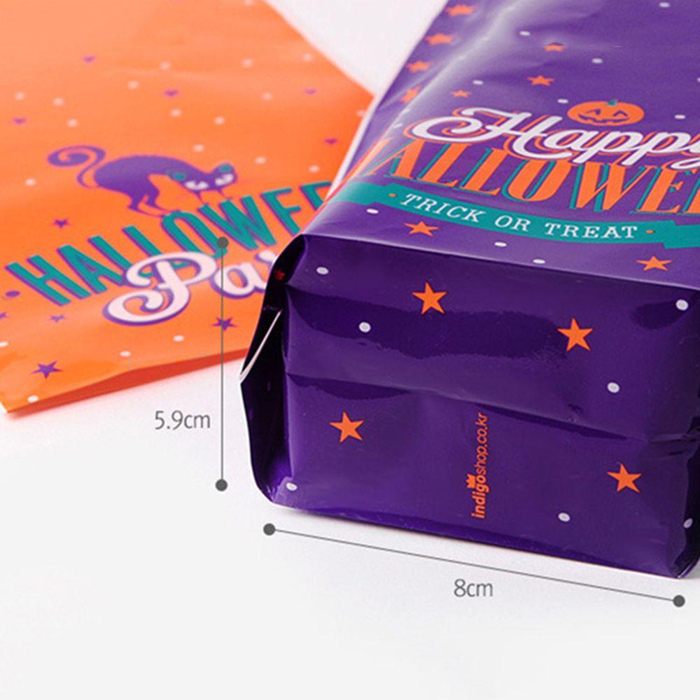 50 шт. Мультяшный декор на день рождения Пакеты для конфет Trick or Treat Хэллоуинский декор Карман для еды Упаковка для печенья