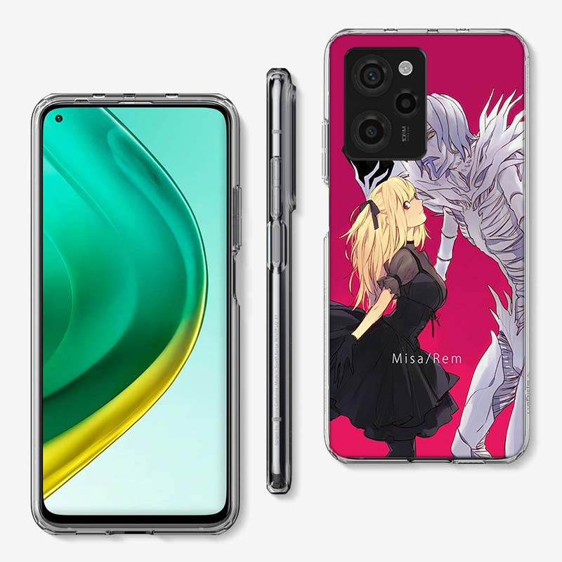 Аниме Тетрадь смерти Аманэ Миса Чехол для телефона для Xiaomi Poco M8 M7 M6 M4 M3 X7 X6 X4 Pro F7 Ultra M5S Mi 14 14T 15 15T 12T 10T P