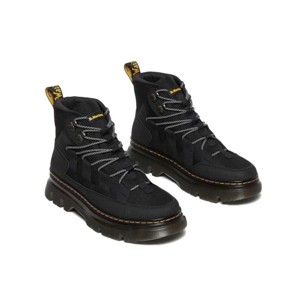 Dr. Martens Boury Round Toe Lace-Up Ankle Boots Unisex boots Black 27831001