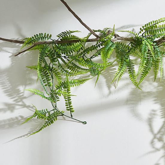 6 футов Искусственная Зелень Гирлянда Зеленая Лоза Искусственный Эвкалипт Папоротники Гирлянда