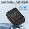 Зарядная головка для мобильного телефона, 2,4 А, двойной PD+USB, дорожный адаптер стандарта США/ЕС/Великобритании