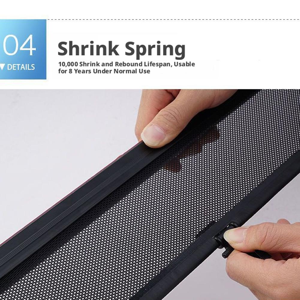 Car Window Sunshade Automatic Retractable Curtain Summer UV Protection Mesh Privacy Universal Side Window Cover Accessories