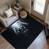Football Player Action Area Rug Design for Dining Room Balcony Decorate room Study room Antislip Carpet Anime Office Decor