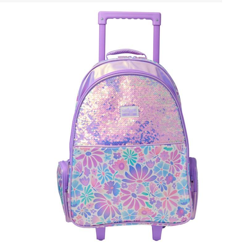 Школьный рюкзак Smiggle для детей, девочек, большая вместимость, мультяшный принт, нейлоновая сумка с лямками с воздушной подушкой, свежий сладкий стиль