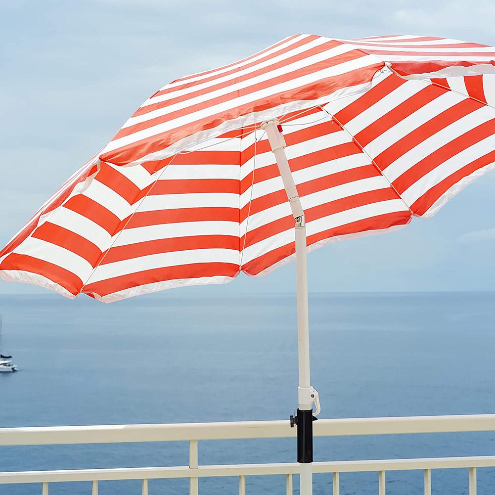 Держатель зонтика для квадратных перил балкона, патио, зонтик, опорная подставка, кронштейн