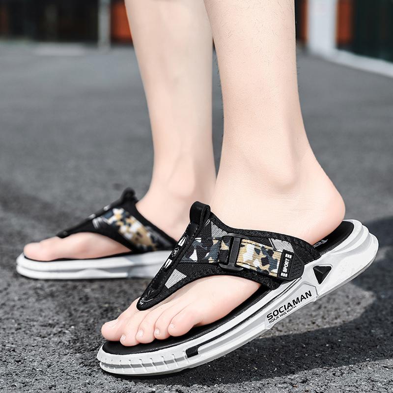 Summer Flip Flops Mens Slippers Casual Shoes Beach Sandals Outdoor Slides Walking Comfort Designer Luxury