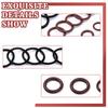 Cooling System O-Ring Kit 1743299 13621743299 Cooling System Radiator Hose O-Ring Kit Fit for E46 320i 323i 325i 328i 330i