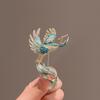 Exquisite Phoenix Laiyi Brooch: Luxurious Chinese-Inspired Fashion for Women, Perfect for Coats and Cardigans.