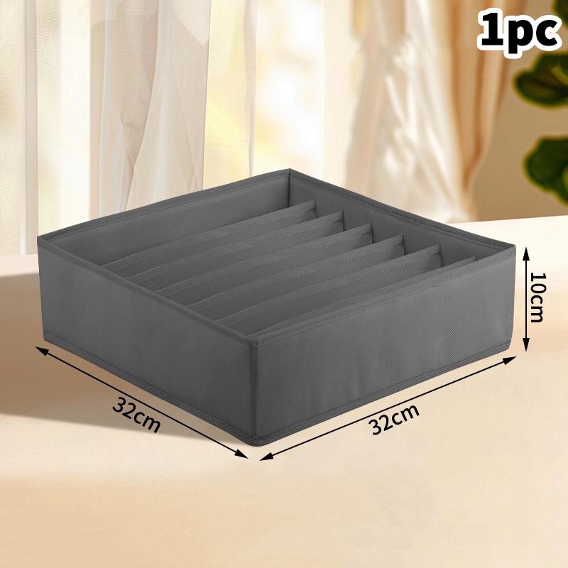 Ящик для хранения нижнего белья, носков, бюстгальтеров, органайзер для хранения одежды, сумка для нижнего белья, бытовая коробка для гардероба, органайзер для ящика шкафа