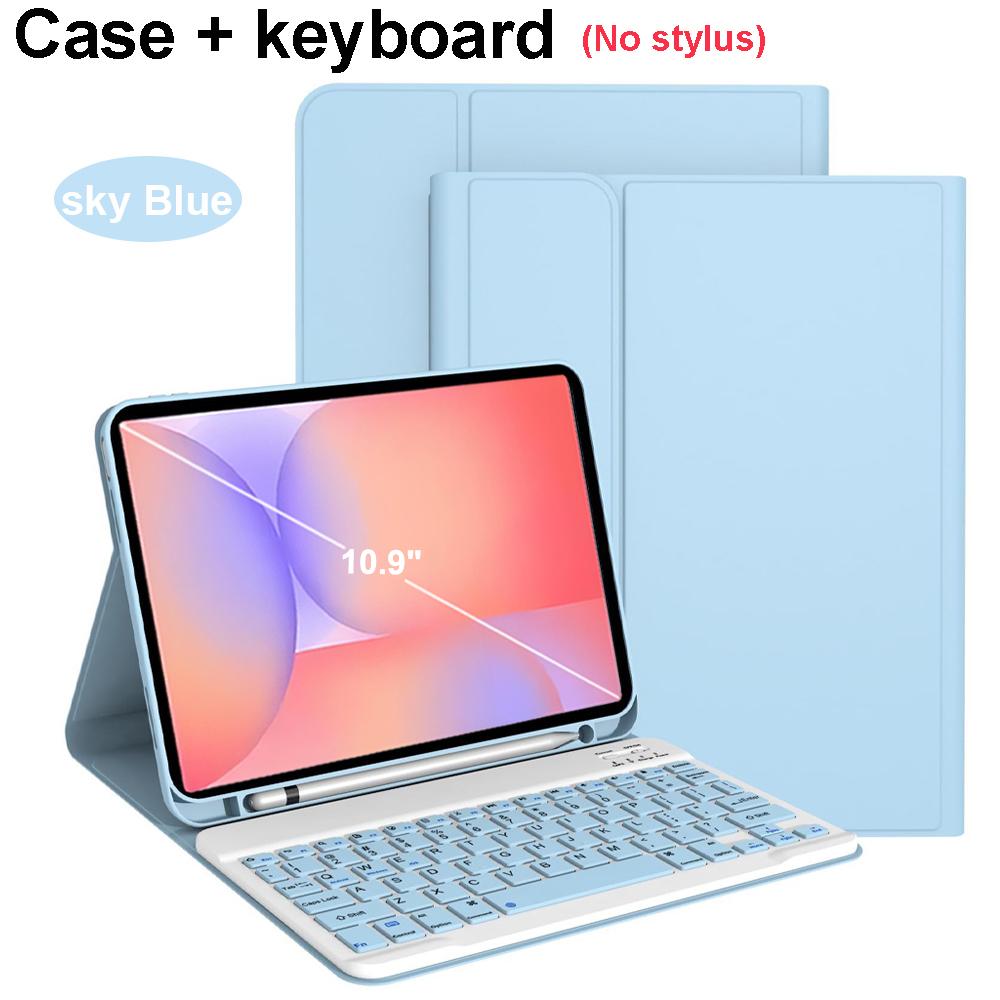 Case for Samsung Galaxy Tab S10 Lite 5G 10.9 Inch, Bluetooth Keyboard Cover for Galaxy Tab S10 Lite 10.9 SM-X400/X406B