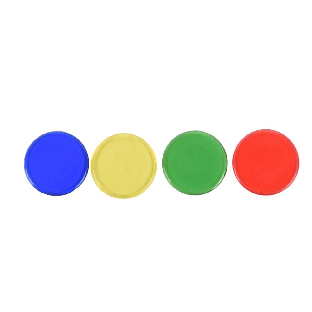 Coin Multicolor Disc 15mm for Bingo Game Bingo Chip Education Toys Math Toys Montessori Learning