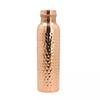 Copper Water Bottle (900ML) - Handmade Hammered Finish - Ayurvedic Health