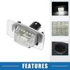 1 Pair Rear License Plate Light NC1051270B NC1051270A For Mazda Ford Mercury