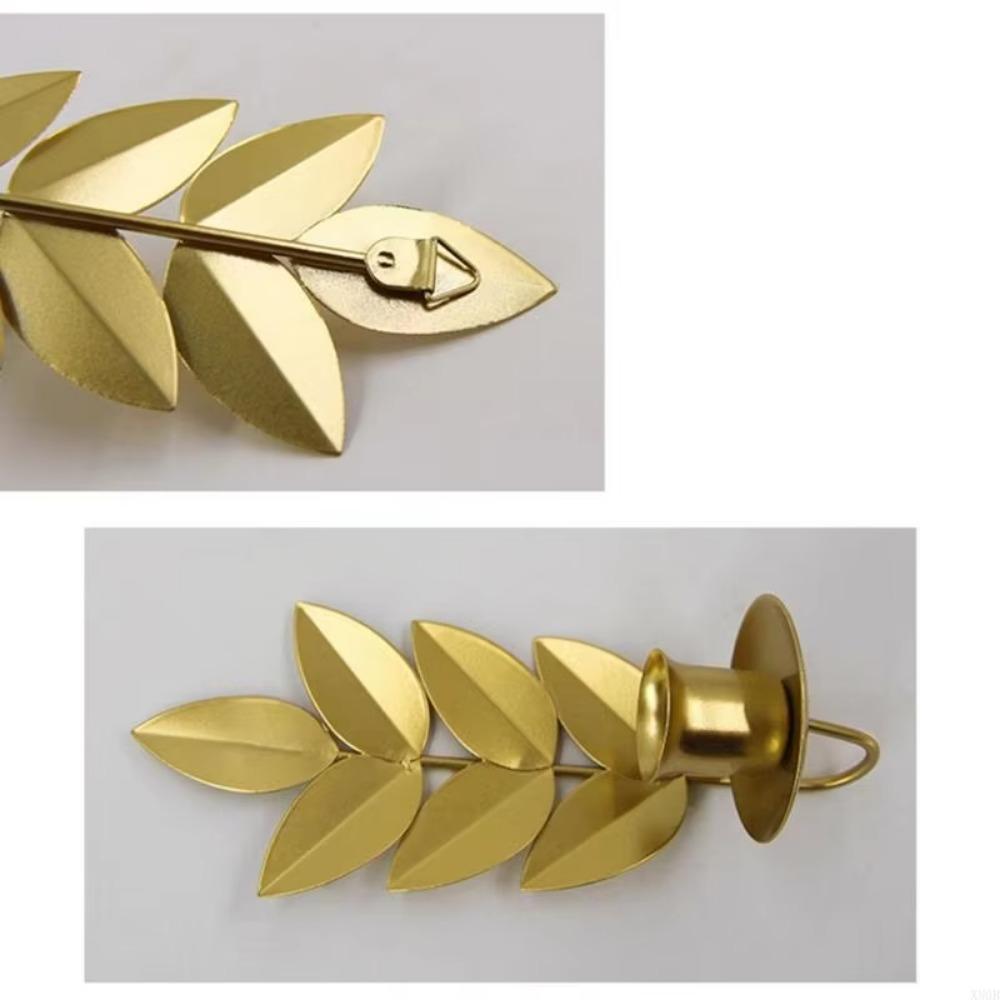 Декоративный золотой подсвечник, нержавеющий железный подвесной подсвечник, домашний декор