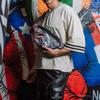 Sprayground Акула Большой Логотип Граффити Механическая Сшивка Модная Повседневная Нагрудная Сумка Унисекс Нагрудная Сумка Многоцветная W1145103