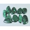 09Pcs Natural Green Malachite Fancy Cabochon Loose Gemstone 275Cts. Lot C-471