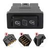 12V20A Door Glass Control 5 Pins Glass Lifter Control Button Car Door Power Switch  Car Interior
