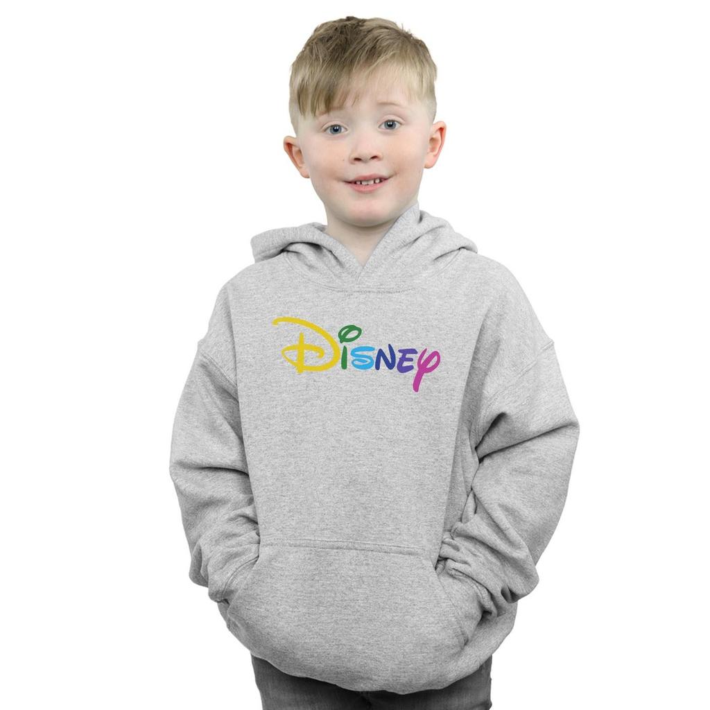 Disney Boys Color Logo Hoodie