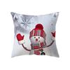 С Рождеством милый снеговик с принтом наволочка для дома, гостиной, украшения дивана, полиэстеровая подушка, наволочка