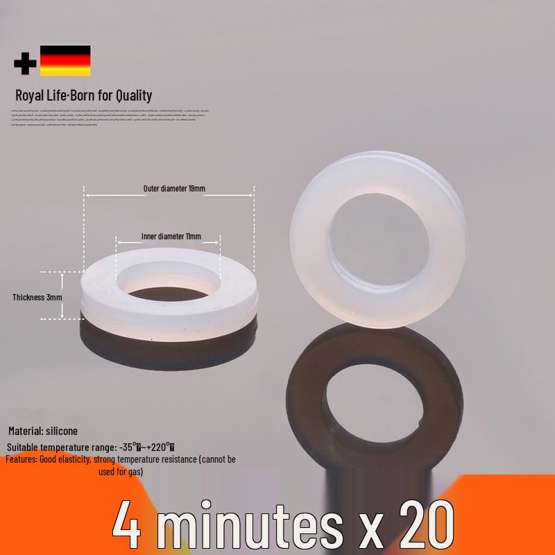 Силиконовая резиновая шайба 1 дюйм для водопроводных труб и счетчиков