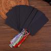 Creative DIY Bookmark Kit: Blank Cards with Embossed Dried Flowers and Leaves