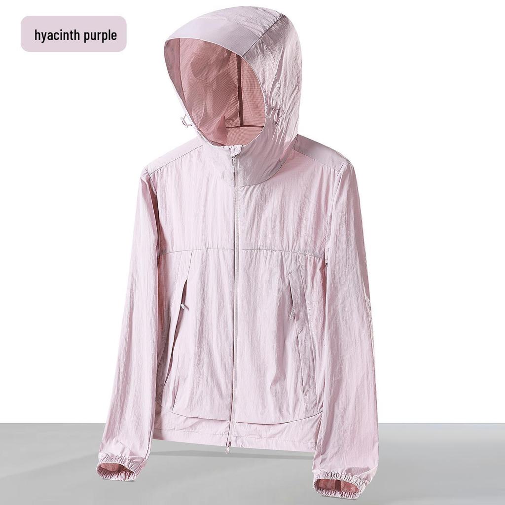 Женская outdoor куртка с капюшоном и защитой от УФ-излучения UPF 50+
