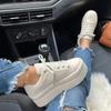 Женская обувь 2024 Лето Повседневная Студенческая Спортивная Маленькие Белые Туфли Женские Инфлюенсеры Увеличенная Толстая Подошва Оригинальные Кроссовки